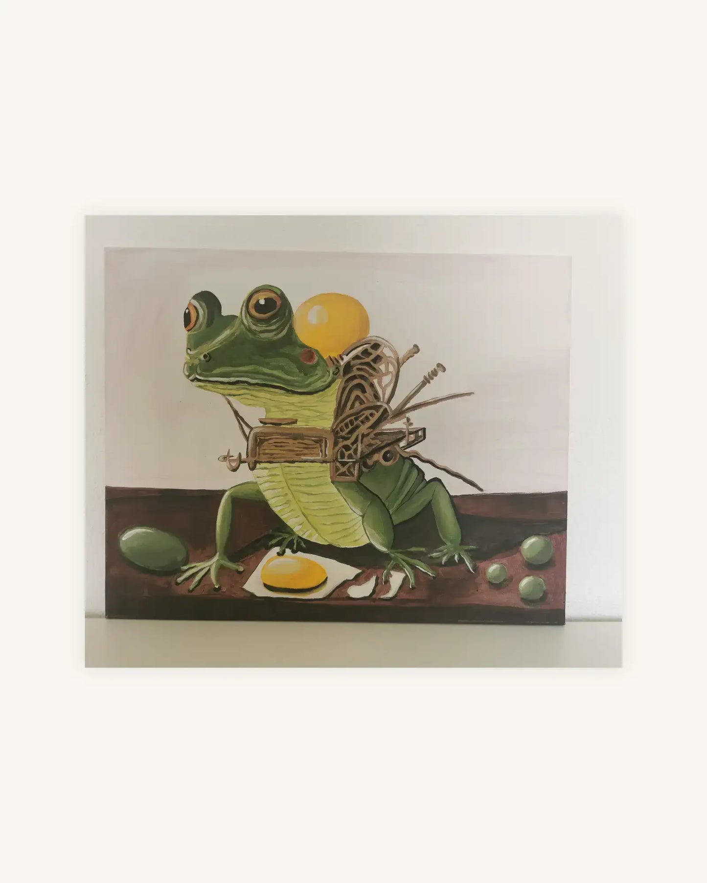 Frosch als Maschine 0