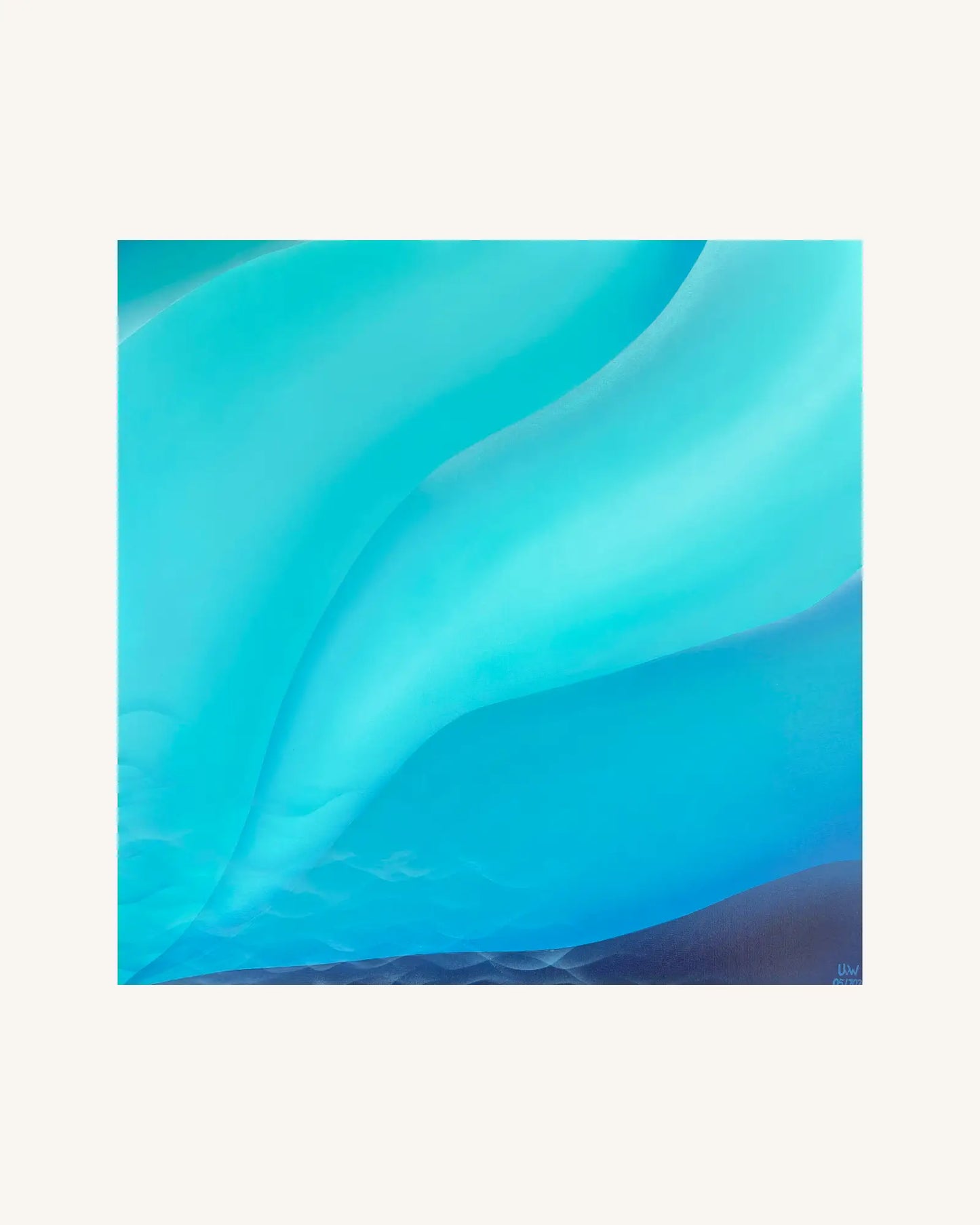Azur Drift I - III Triptychon 3
