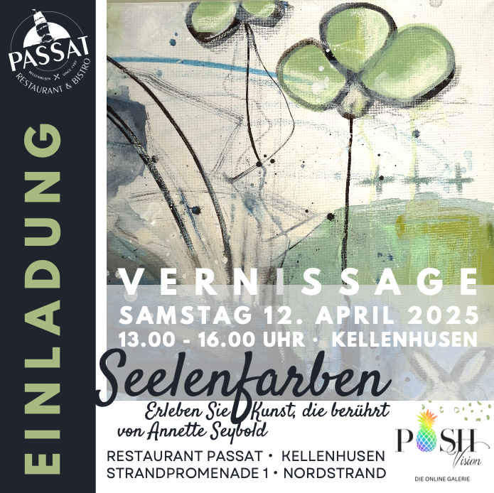 Seelenfarben: Vernissage von Annette Seybold am Meer