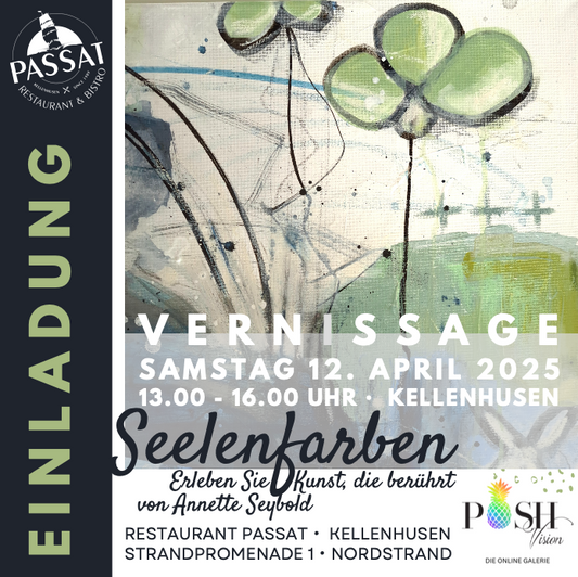 Seelenfarben: Vernissage von Annette Seybold am Meer
