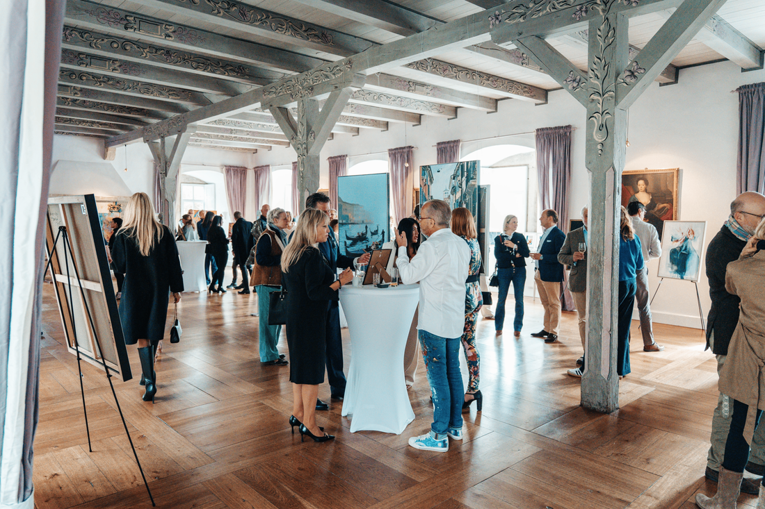 Moderne Kunst im Wasserschloss Hülsede erleben