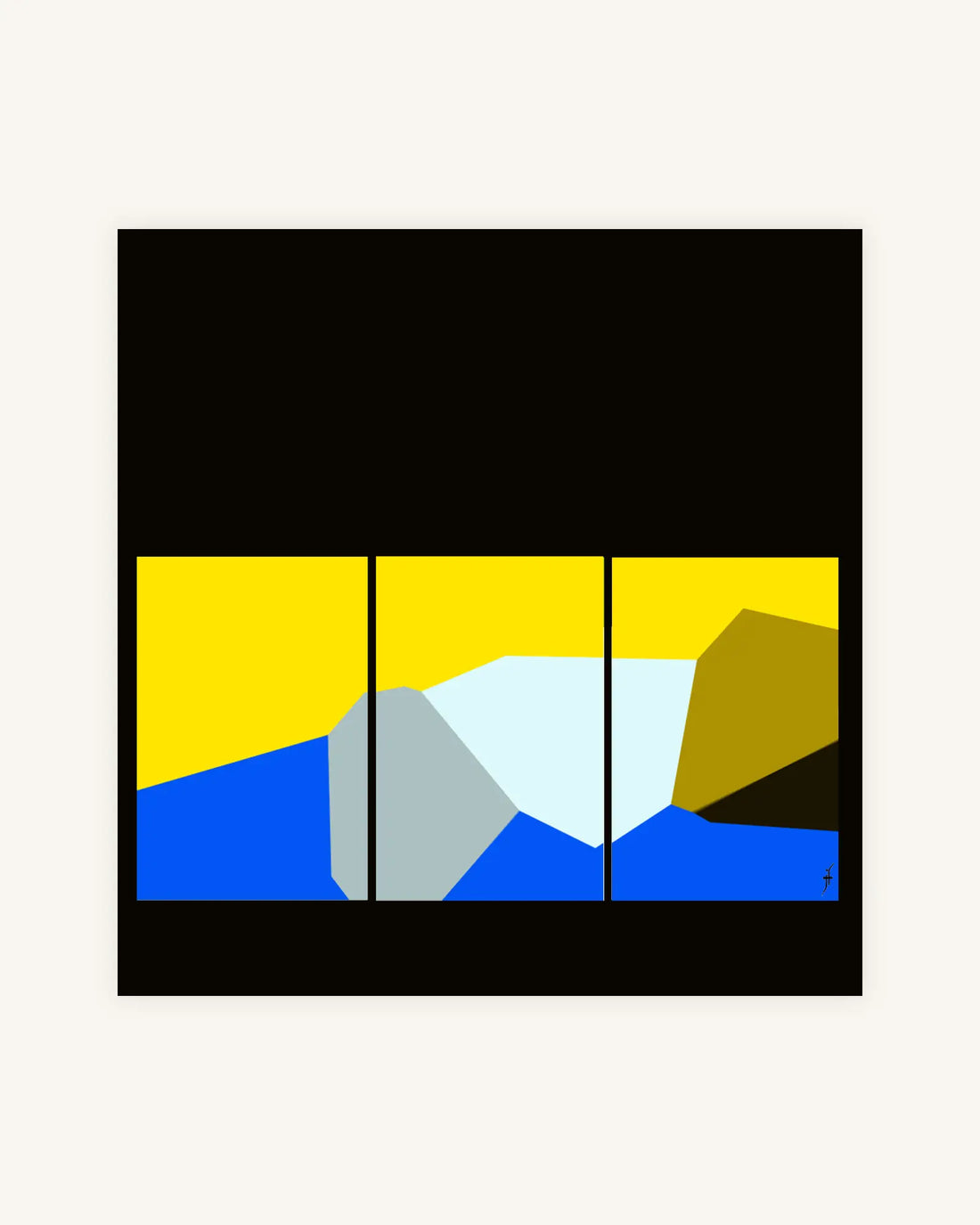 26/2 003 Signalkuppe (Triptychon)