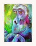 Gorilla mit Schmetterling- Karabo 4