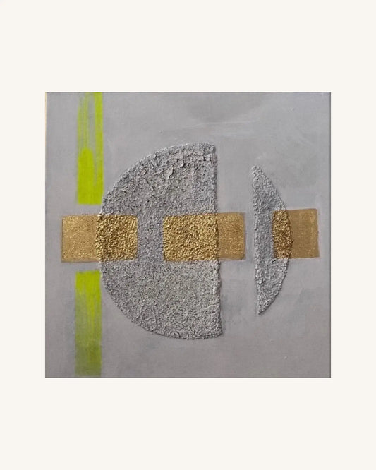 Circle with neoyellow stripe 0