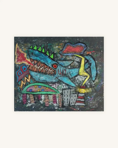 The fire Shark town 0