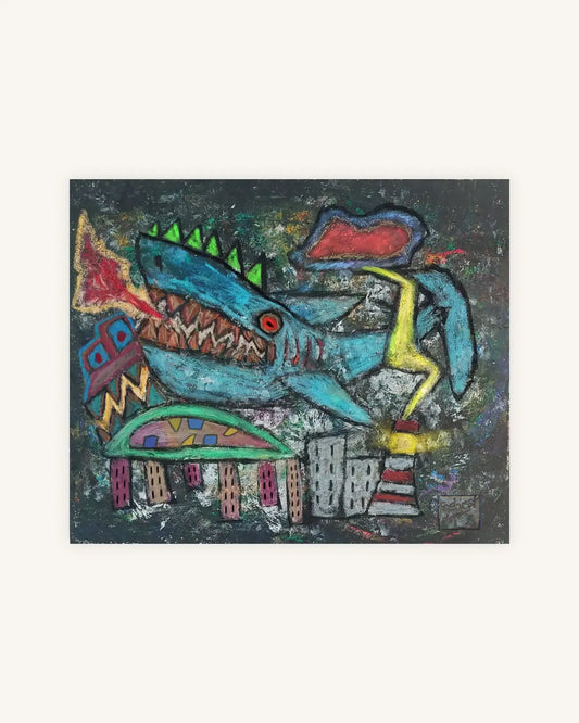 The fire Shark town 0