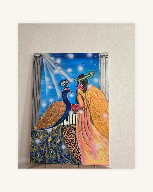 Engel mit Pfau 0
