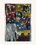 Traum Elefant mit Planeten 0