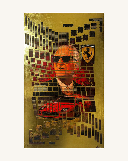 Enzo Ferrari F40  meets Puzzle 0