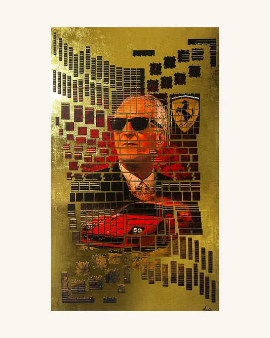 Enzo Ferrari F40  meets Puzzle 0