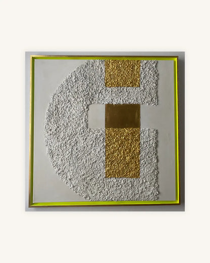 Gold and Stone with Neo-yellow 0