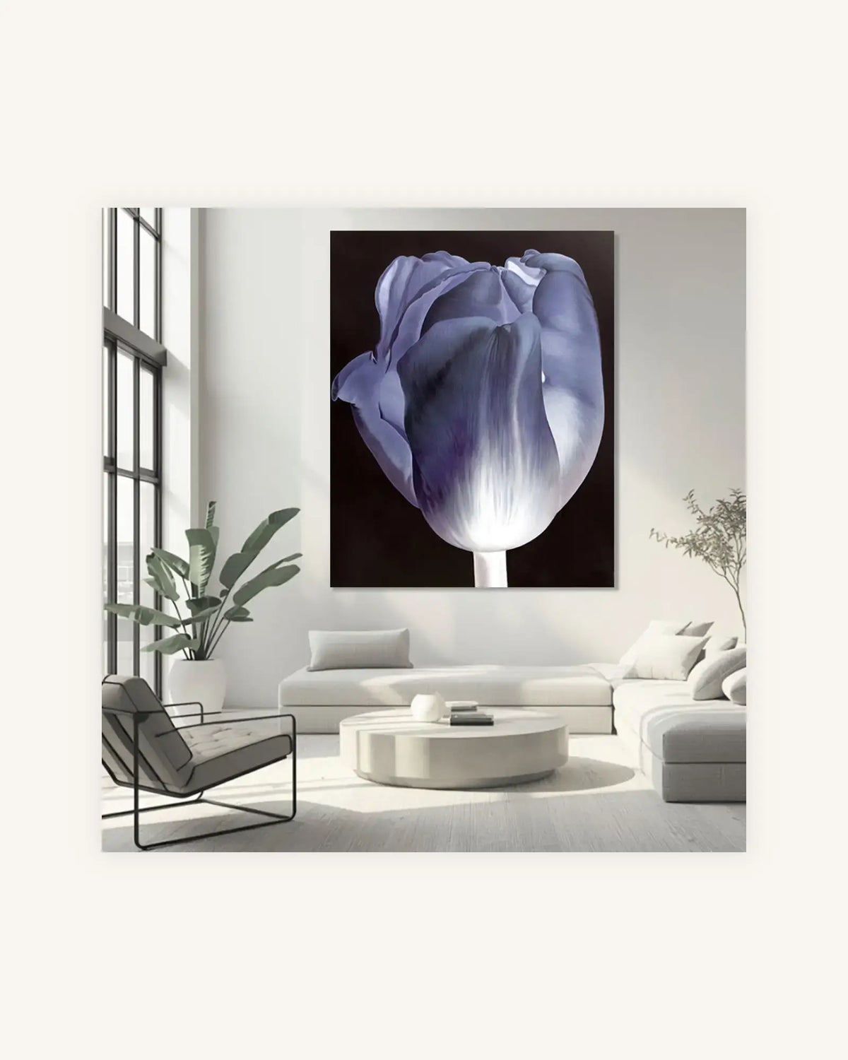 Tulpe Positiv-Negativ No. 2, Diptychon 2