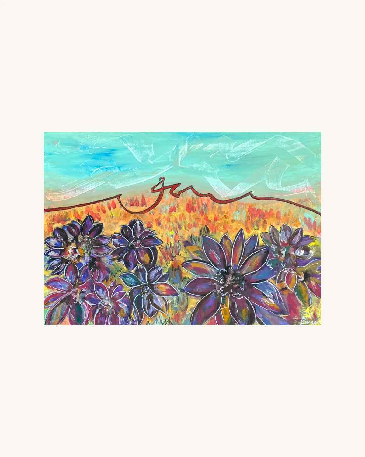 Wildflowers at Dusk 0