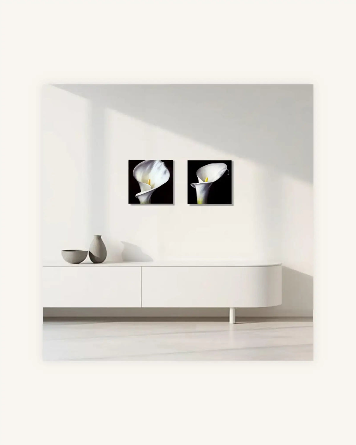 Kleine Calla Diptychon 1