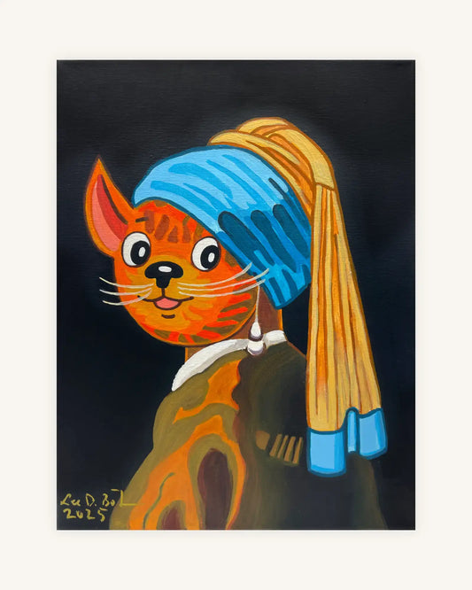 The Cat With The Purr Earring 0
