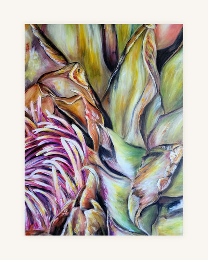 Artischocken in Blüte 5