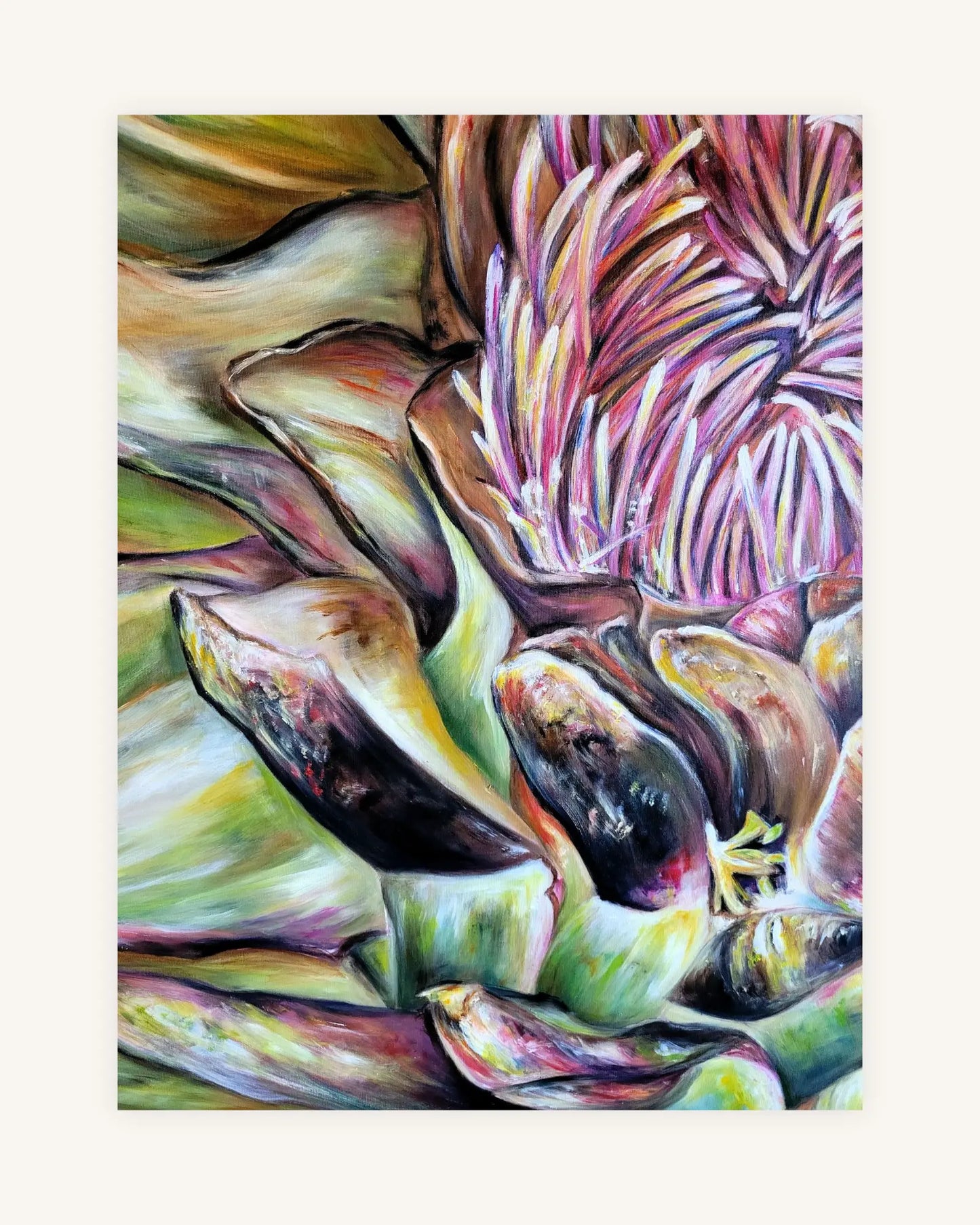Artischocken in Blüte 6