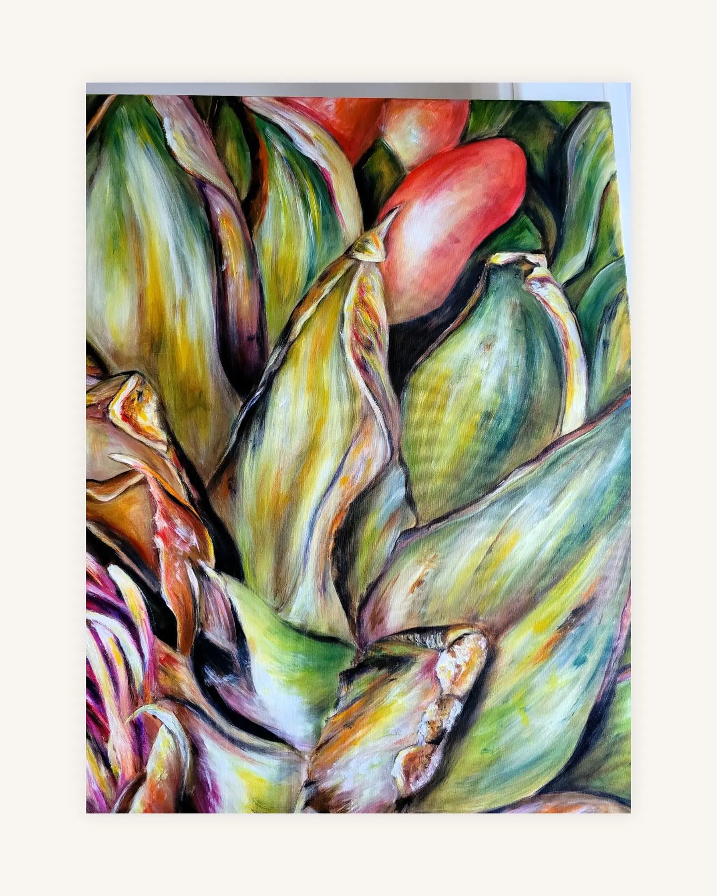 Artischocken in Blüte 9