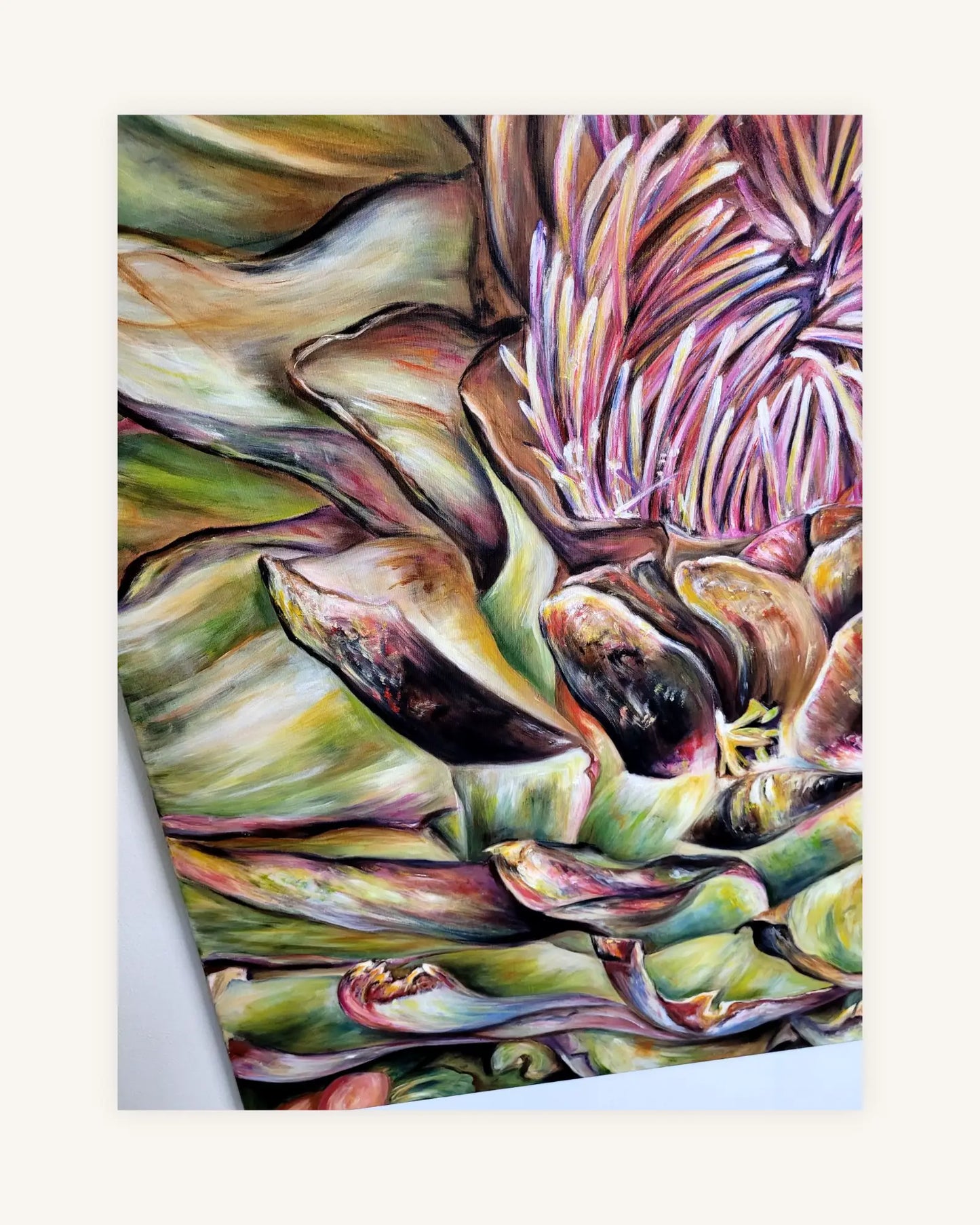 Artischocken in Blüte 3