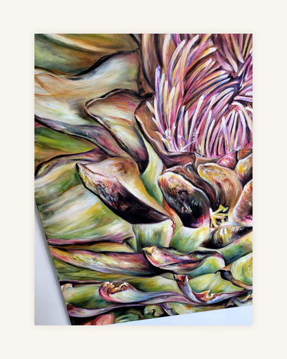Artischocken in Blüte 3