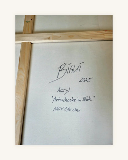 Artischocken in Blüte 10