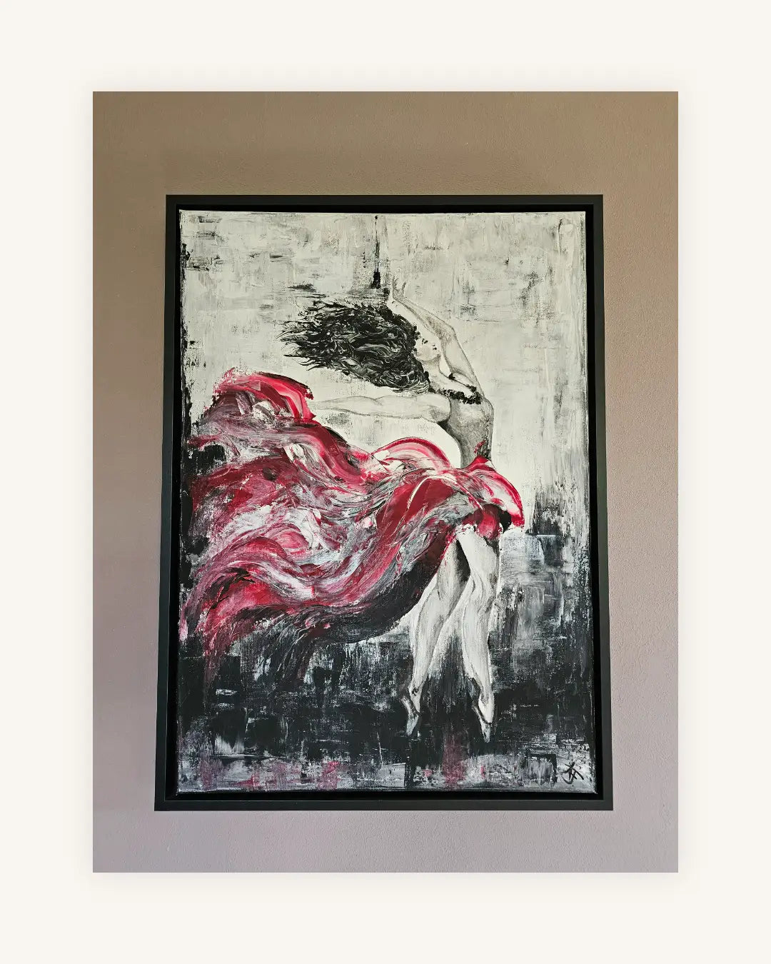 Rote Ballerina 1