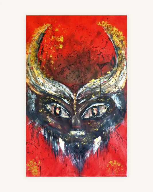 Peaceful Fire Soul in Red 0
