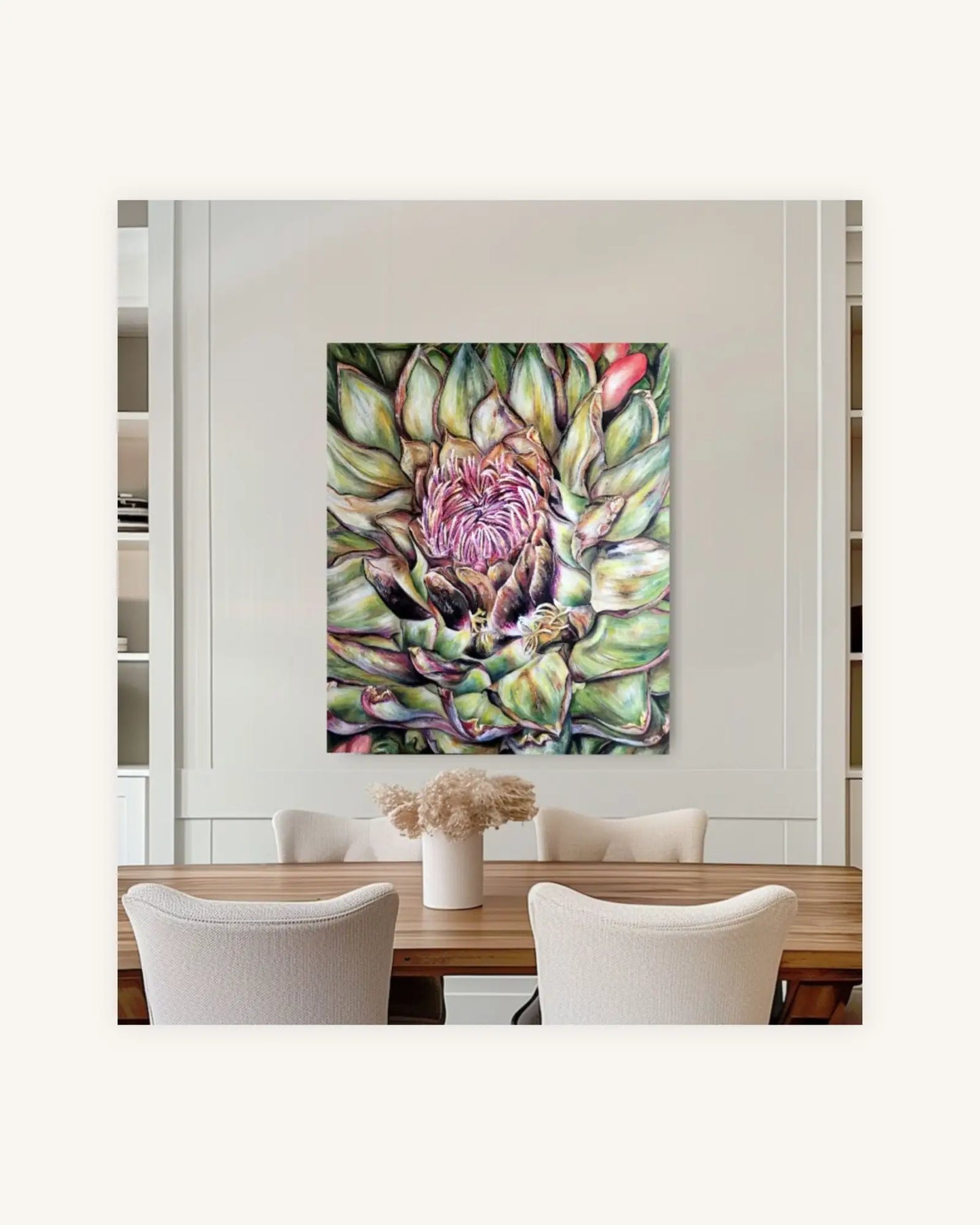 Artischocken in Blüte 4