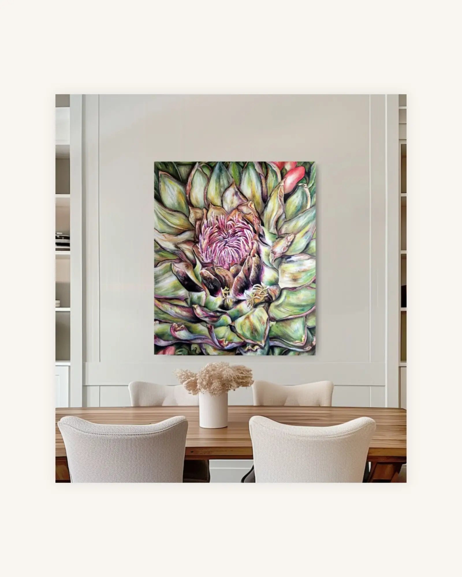 Artischocken in Blüte 4