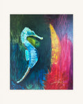 Sea Horse and Floral Fantasy 0