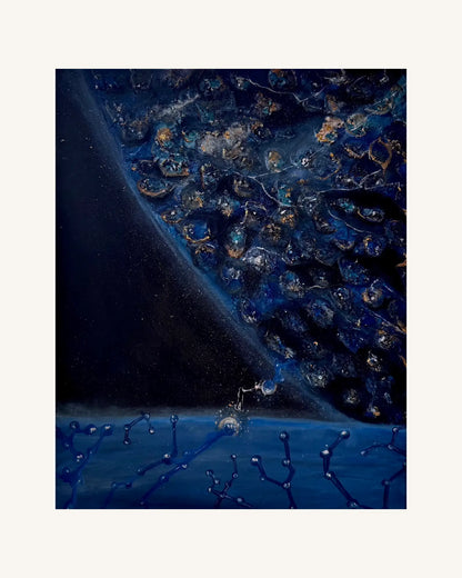 Deep Field - Lapis Lazuli & Neuronale Strukturen 0