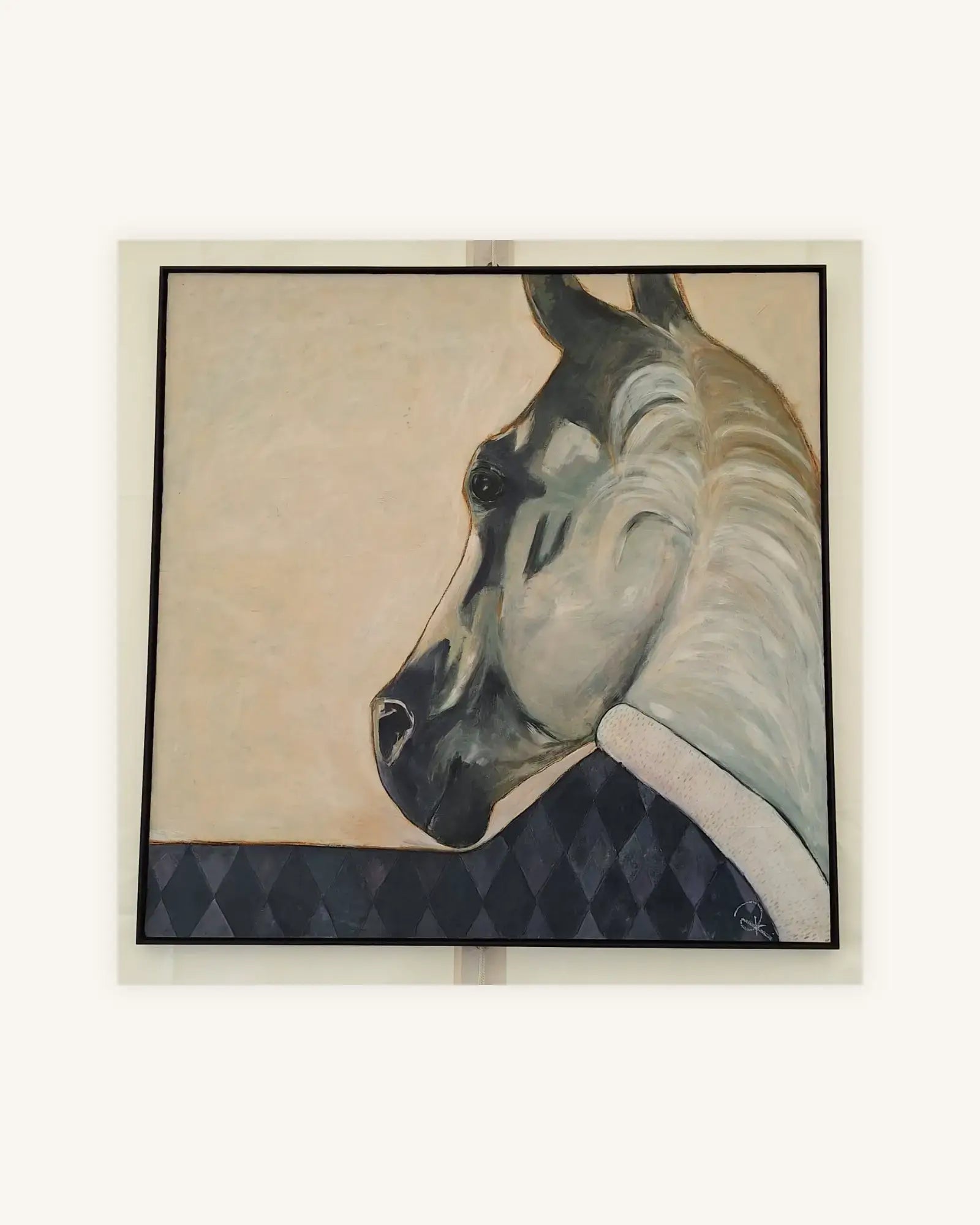 White horse 0
