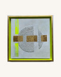 Circle with neoyellow stripe 0