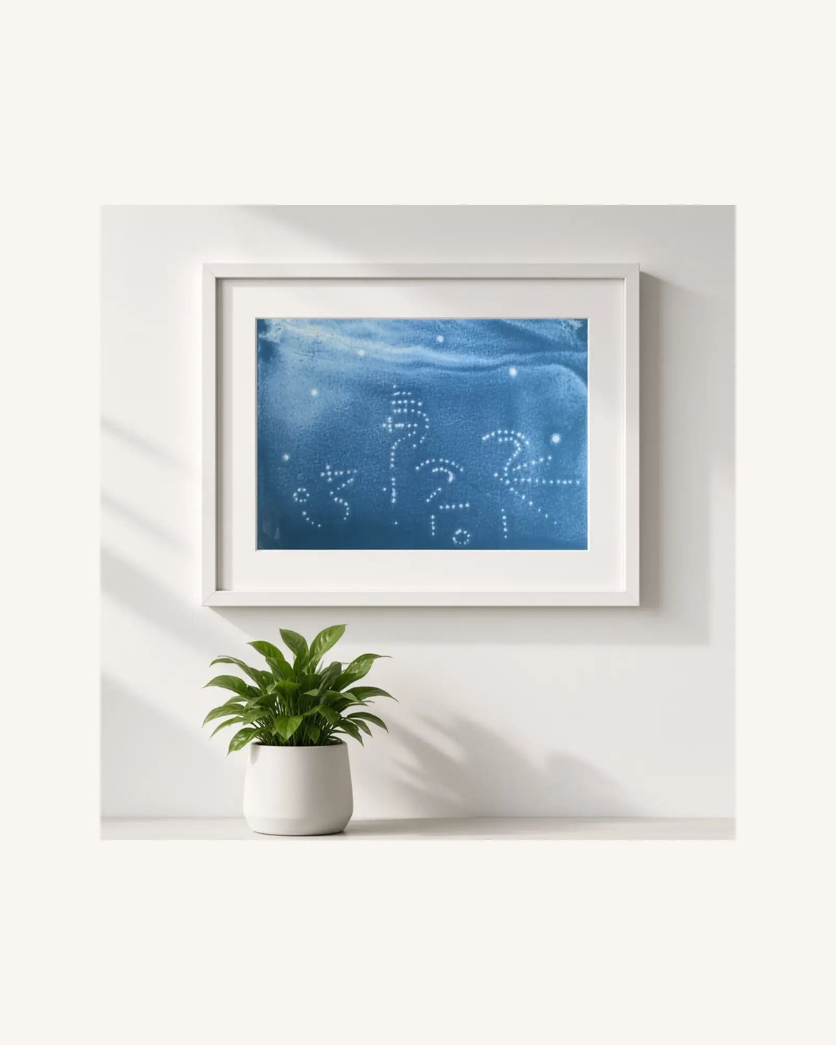 Mond Frequenzen Code blau | Moon Frequencies Code bright blue 2