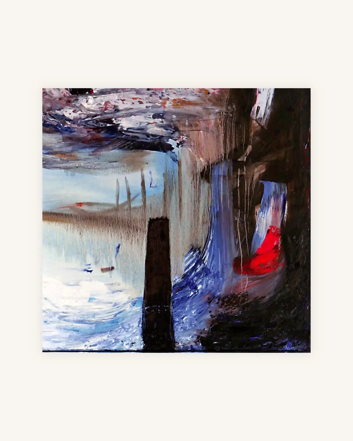 Abstrakt ohne Titel No. 3 3