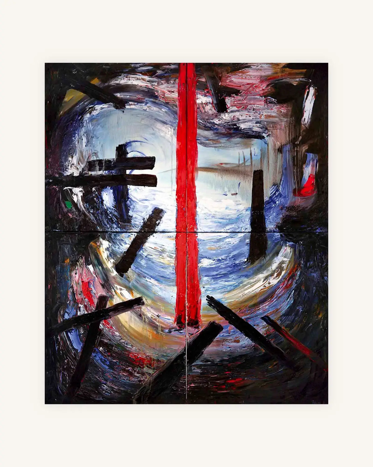 Abstrakt ohne Titel No. 3