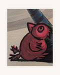 Rot Vogel in Miami 2