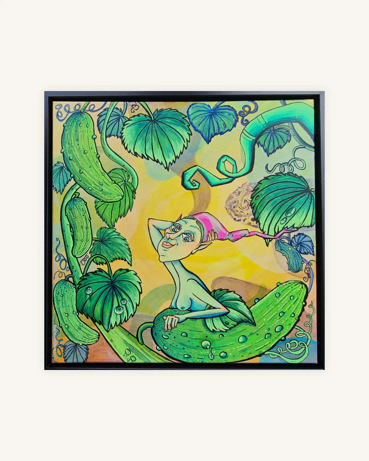 Gurken-Garten