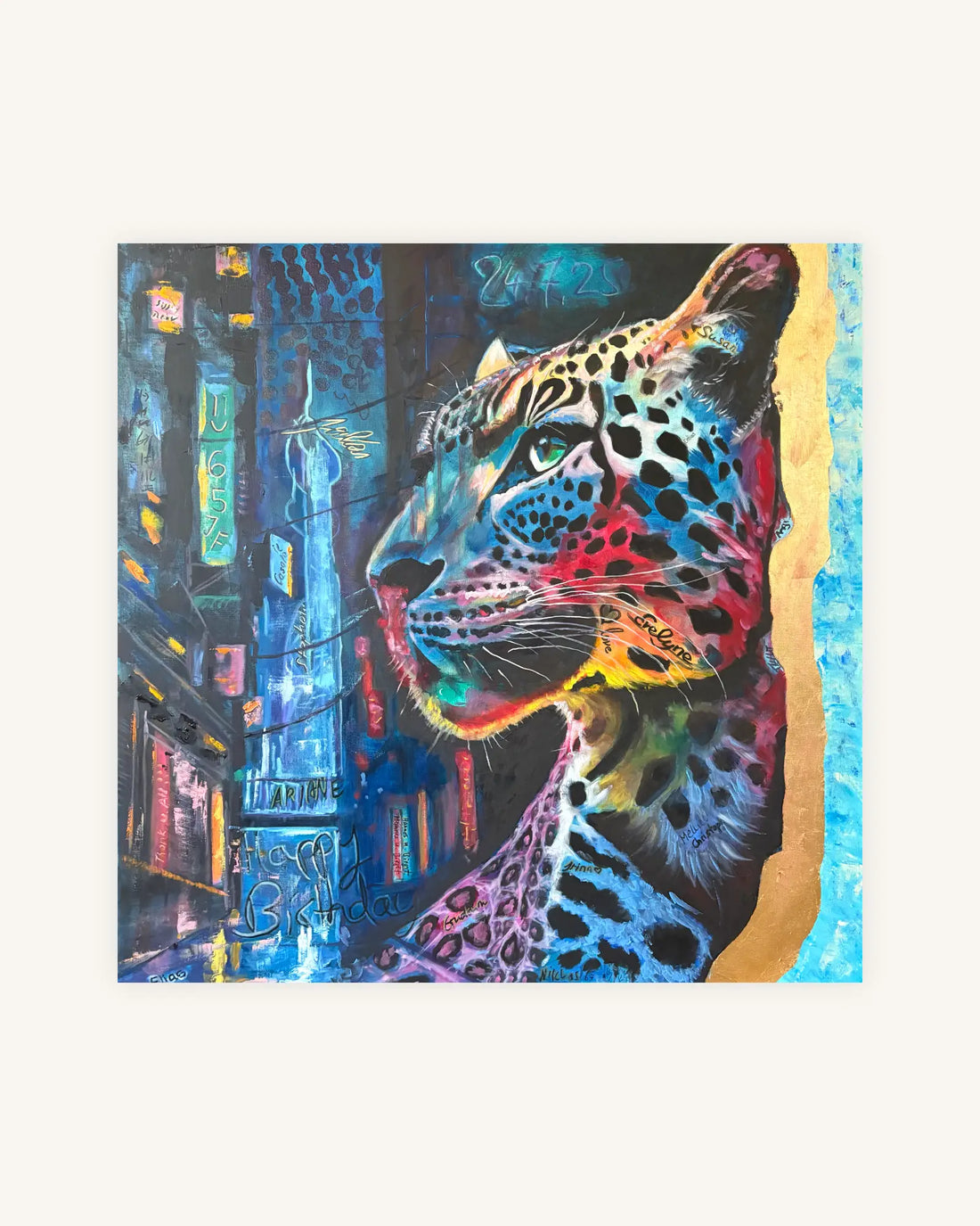 A LEOPARD IN THE CITY