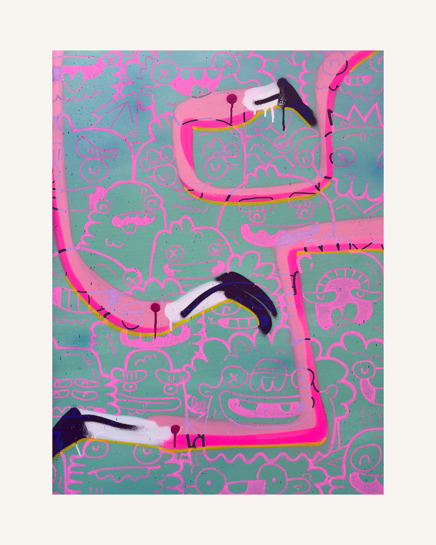 Layered Neons 1