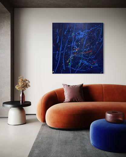Blue Sparkling