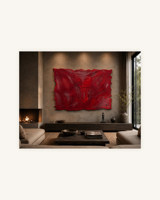 MISADOR Wandskulptur "Wolfsblut" 0