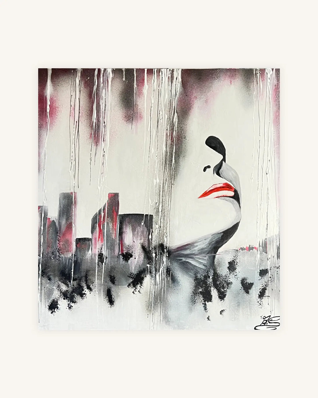 Face over the skyline