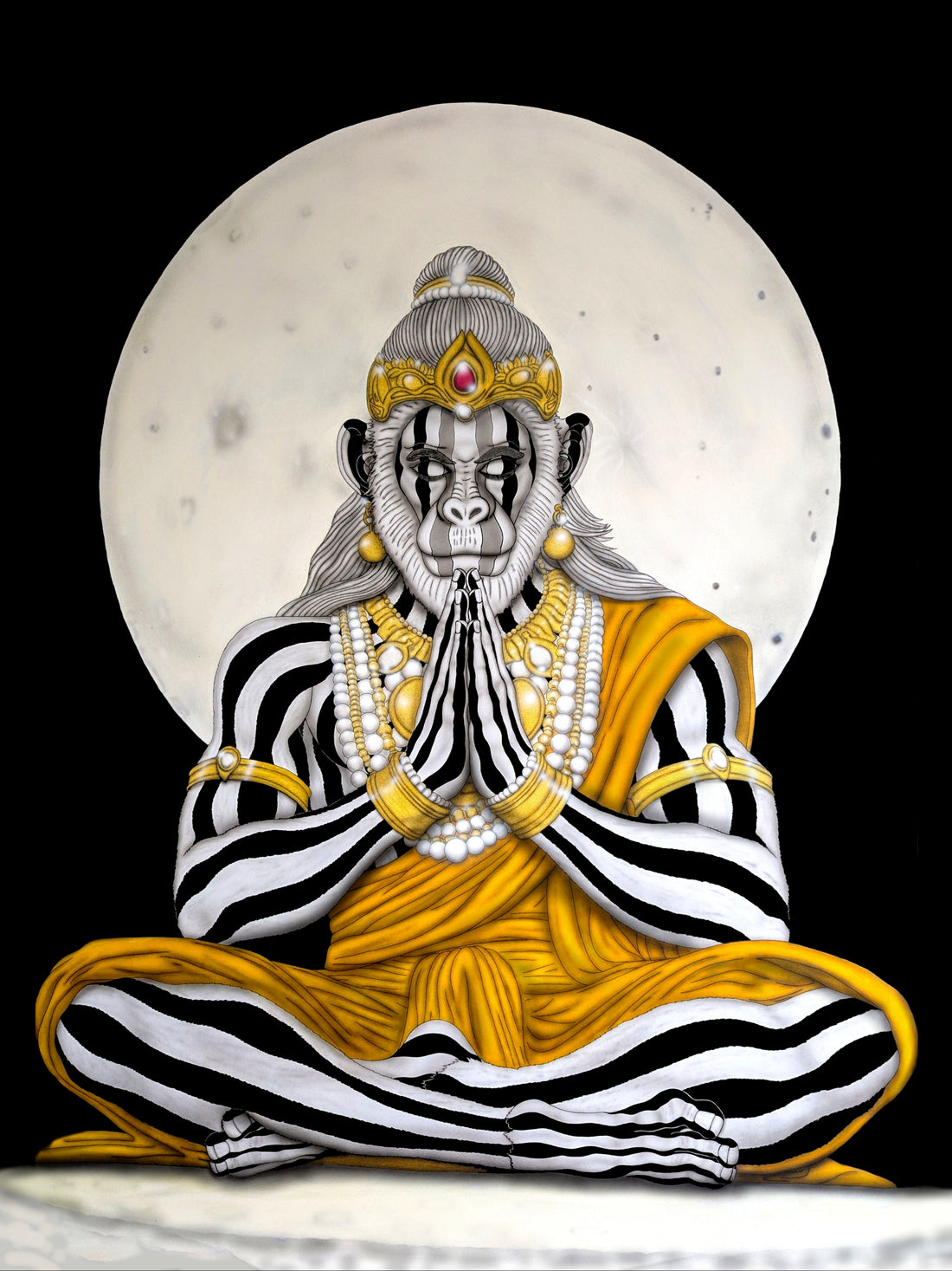 Der Schutzgott "Hanuman"