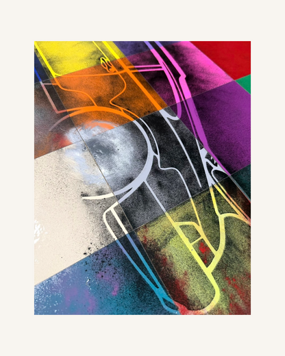 Porsche 911 Mosaik Nr. 2 4