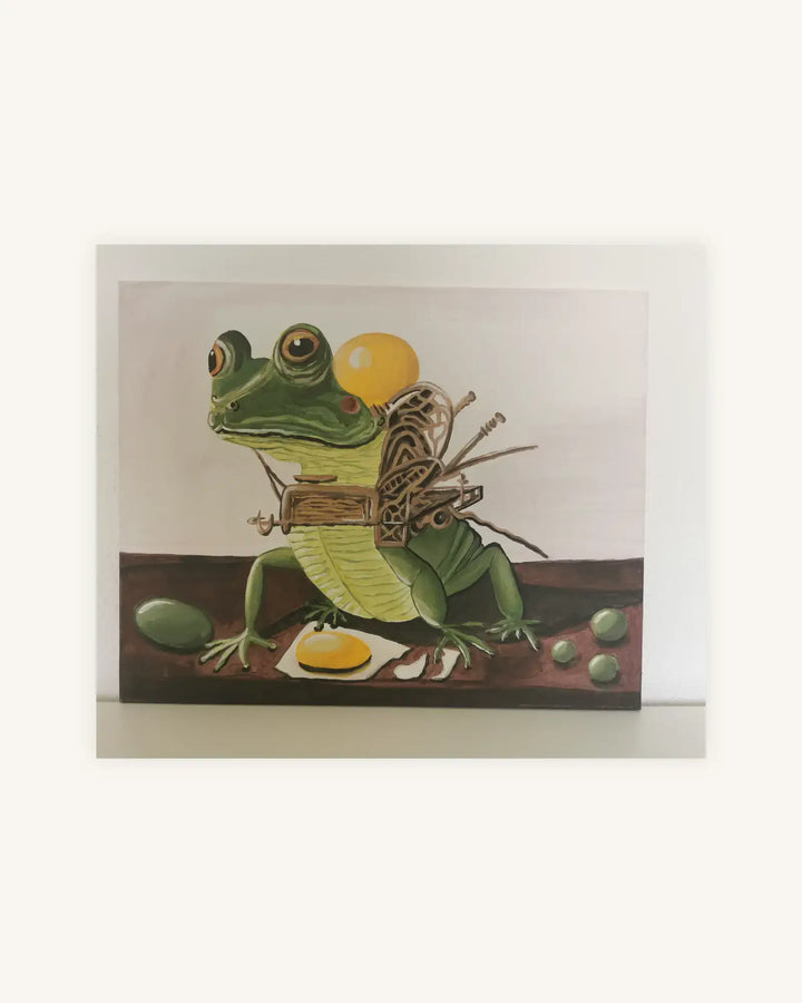 Frosch als Maschine 0