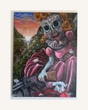 Acryl auf Leinwand „nocens agnus“