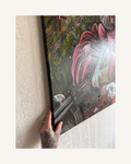 Acryl auf Leinwand „nocens agnus“ 2