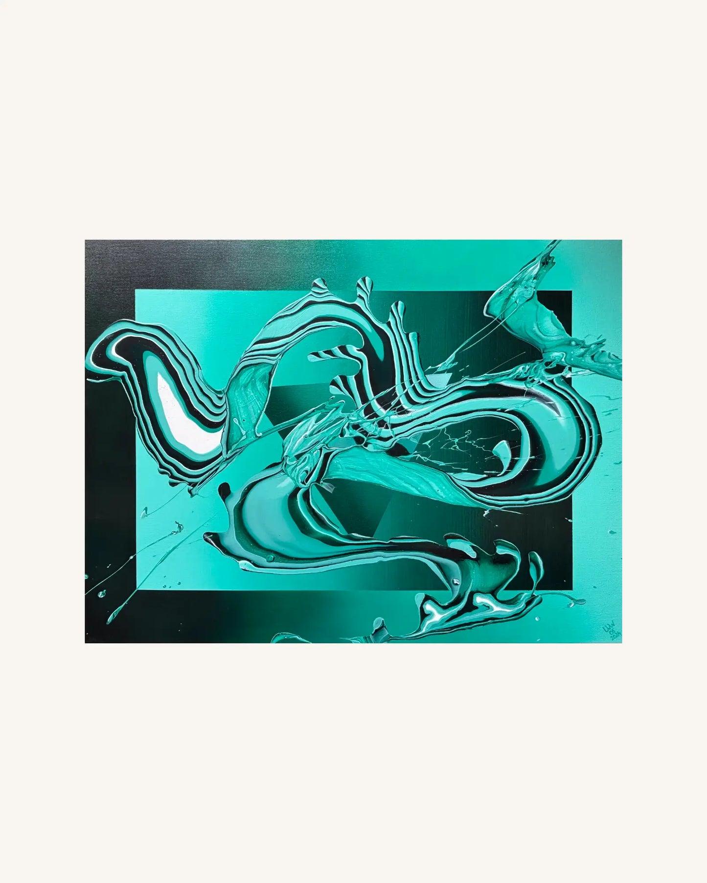 Green splash 0