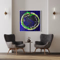 Life is a circle (blue) 0